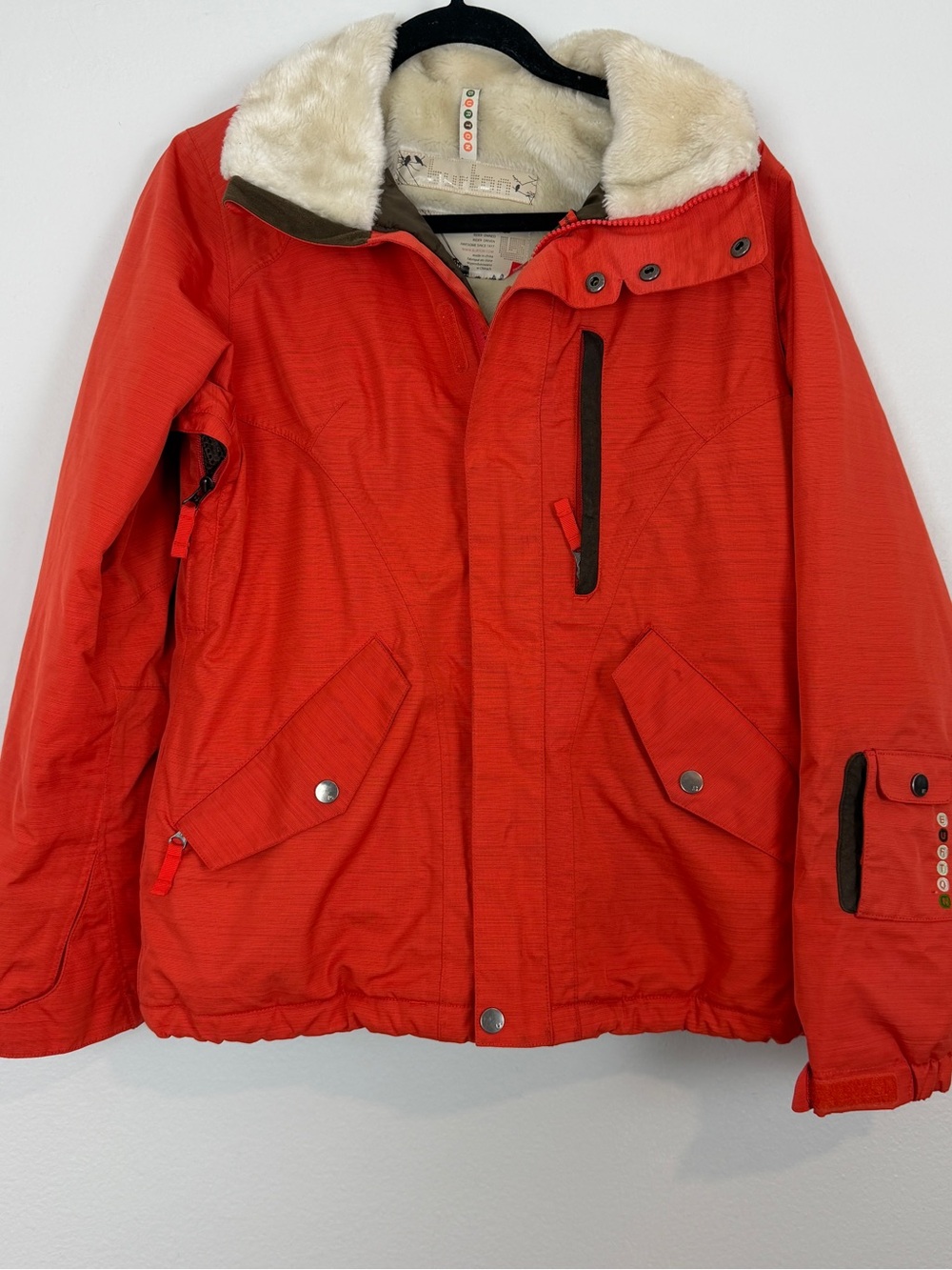 Burton Domain 5/3 Jacket Vibrant Orange Women’s Snowboard Jacket S